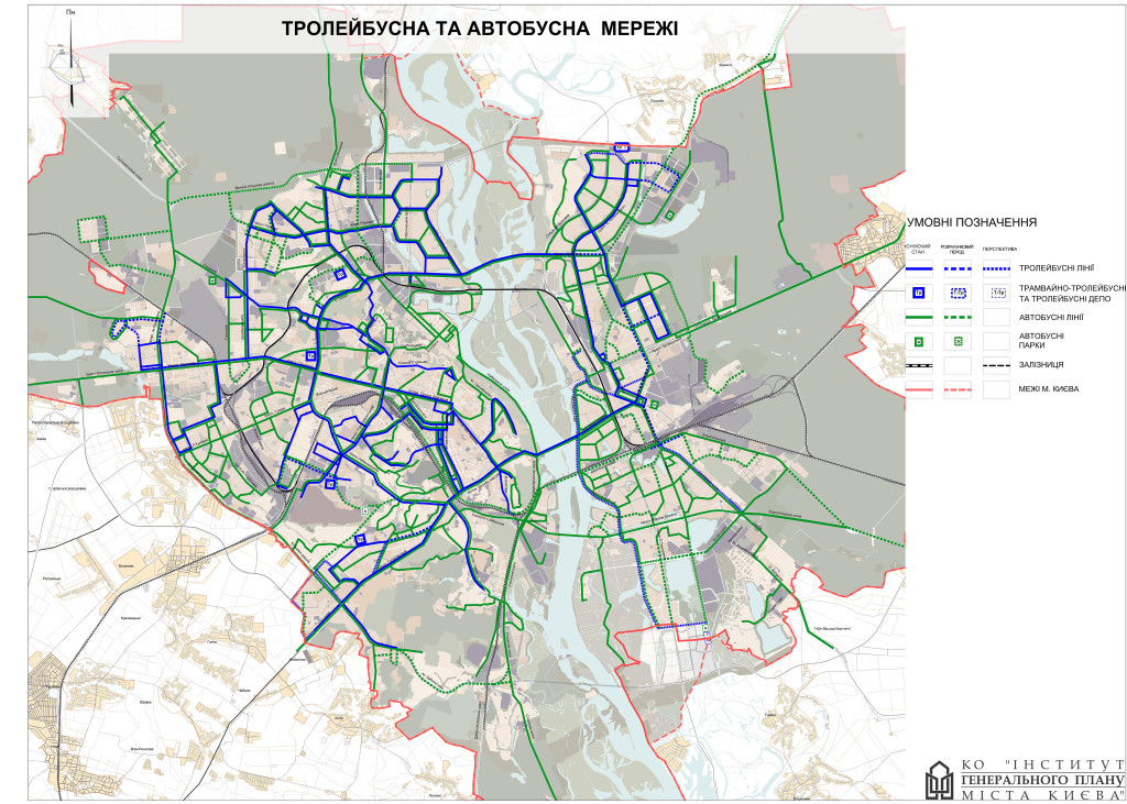 14 Тролейбусна та автобусна мережі